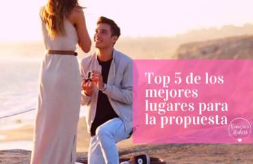 5 lugares ideales para pedir matrimonio